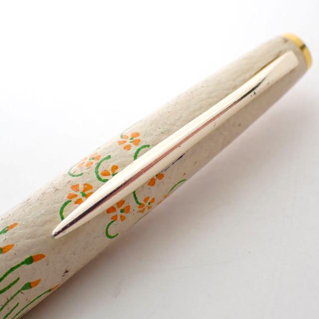 中古】PILOT/パイロット 万年筆 フラワー ペン先18K /j272-9の通販はau