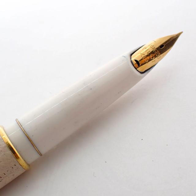中古】PILOT/パイロット 万年筆 フラワー ペン先18K /j272-9の通販はau