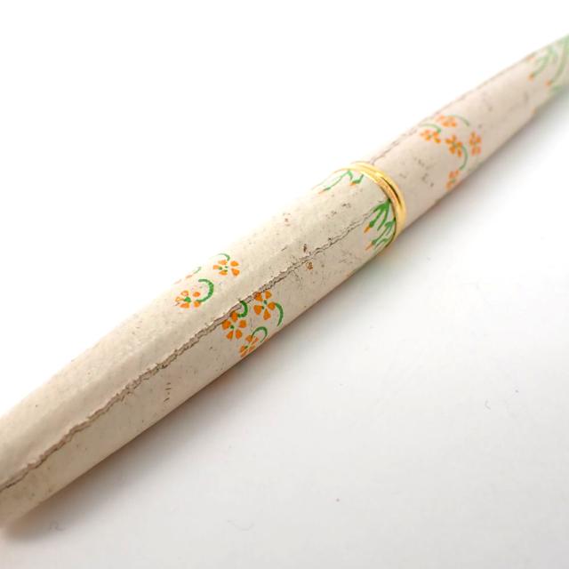 中古】PILOT/パイロット 万年筆 フラワー ペン先18K /j272-9の通販はau