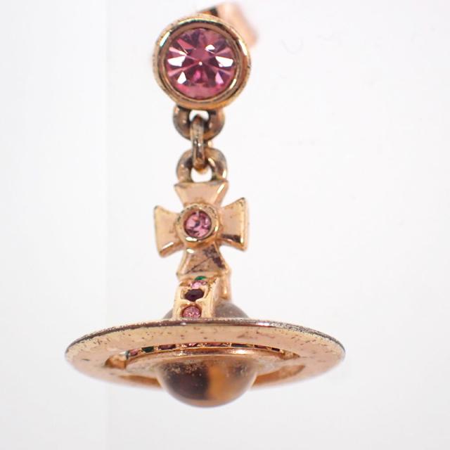 【中古】Vivienne Westwood/ヴィヴィアンウエストウッド オーブ カラーストーン ピアス/j201-10_1