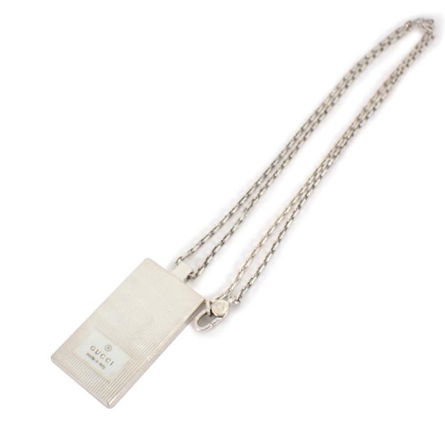 【中古】GUCCI/グッチ 925 Gモチーフ ペンダント/ネックレス/j206-10