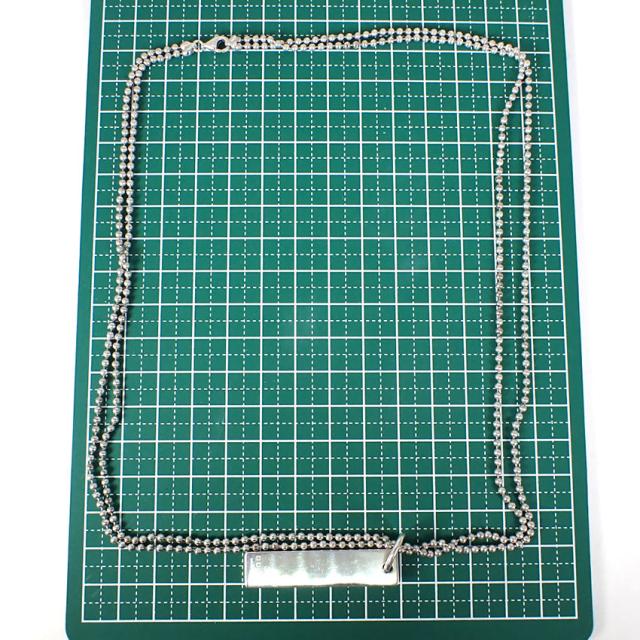 【中古】GUCCI/グッチ 925 ドッグタグ プレート２枚 ネックレス/j207-10_8