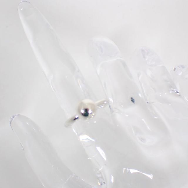 【中古】TIFFANY/ティファニー 925 ボールダングル リング /9号/j38-10_2