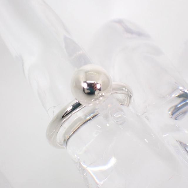 【中古】TIFFANY/ティファニー 925 ボールダングル リング /9号/j38-10_4
