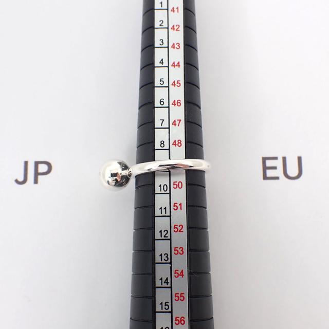 【中古】TIFFANY/ティファニー 925 ボールダングル リング /9号/j38-10_6