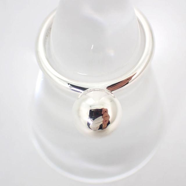 【中古】TIFFANY/ティファニー 925 ボールダングル リング /9号/j38-10_8