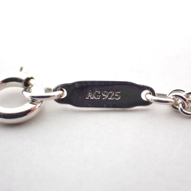【中古】TIFFANY/ティファニー/Ag925/インフィニティ/ブルー/ダブルチェーン/ブレスレット/j63-10_6