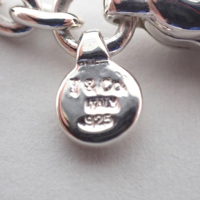 【中古】TIFFANY/ティファニー 925 ハート ブレスレット/j203-11_5