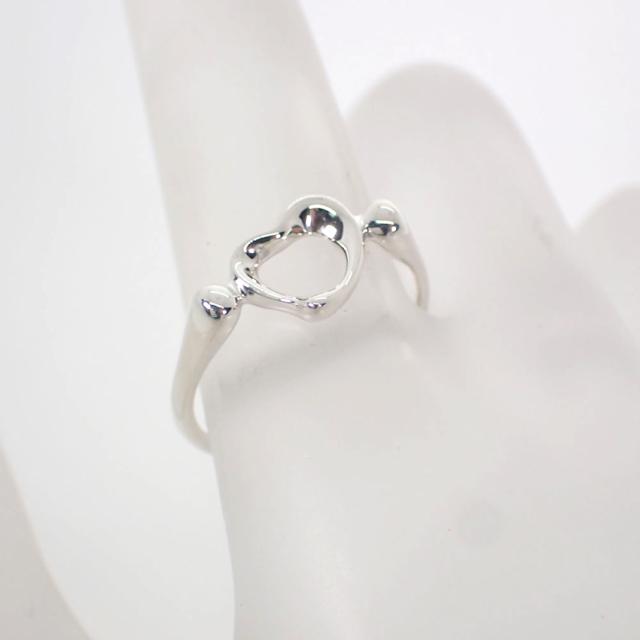 【中古】TIFFANY/ティファニー 925 オープンハート リング /13号/j231-11_5