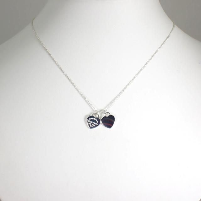 【中古】TIFFANY/ティファニー 925 リターントゥティファニー ダブルハートタグ ペンダント/j174-12_1