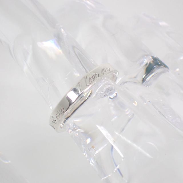 中古】TIFFANY/ティファニーSV925/ノーツ/ナロー/リング /10.5号/j42