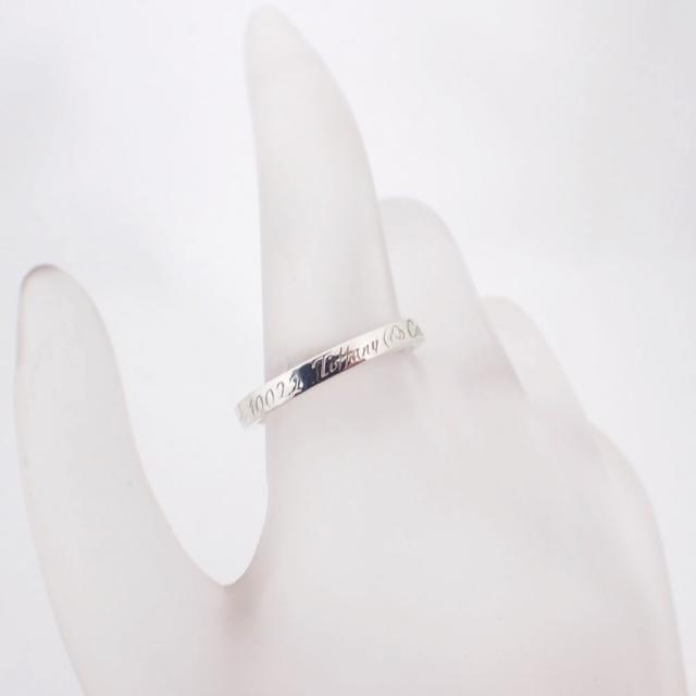 中古】TIFFANY/ティファニー 925 ノーツ ナロー リング 15号/15号/g536-21