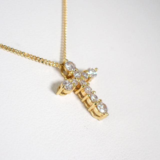 【中古】K18 ダイヤモンド/2.00ct ペンダント/ネックレス/j136-22_2