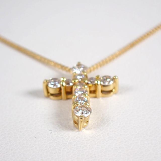 【中古】K18 ダイヤモンド/2.00ct ペンダント/ネックレス/j136-22_3