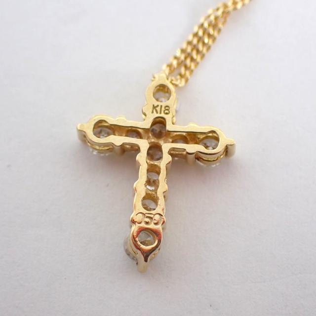 【中古】K18 ダイヤモンド/2.00ct ペンダント/ネックレス/j136-22_6