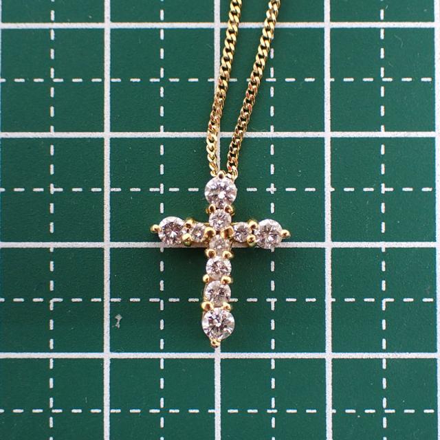 【中古】K18 ダイヤモンド/2.00ct ペンダント/ネックレス/j136-22_8
