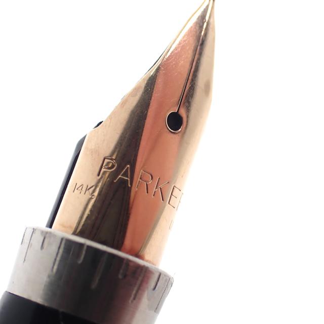 【中古】PAKER/万年筆/スターリングシルバー/ペン先14K(14金)/j155-30_5