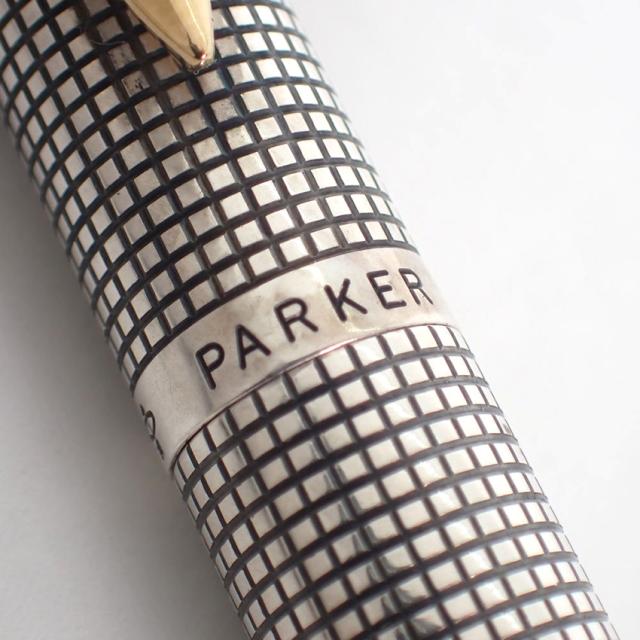 【中古】PAKER/万年筆/スターリングシルバー/ペン先14K(14金)/j155-30_7