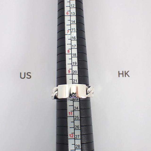 GUCCI チェーンリング　22号 GUCCI - GUCCI/グッチ 925 チェーンリング /22号/g509-35の通販
