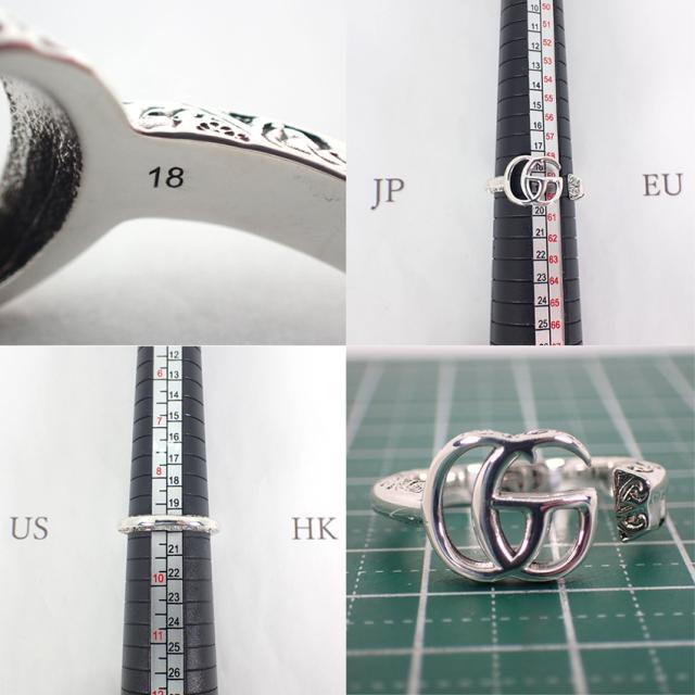 【中古】GUCCI/グッチ/925/ダブルGアラベスク/リング/18号/j155-35_9