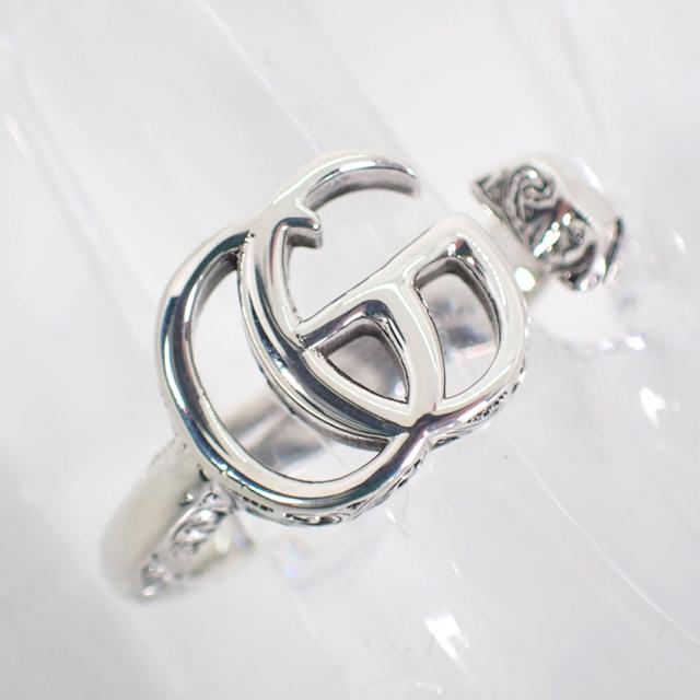 【中古】GUCCI/グッチ/925/ダブルGアラベスク/リング/18号/j155-35_5