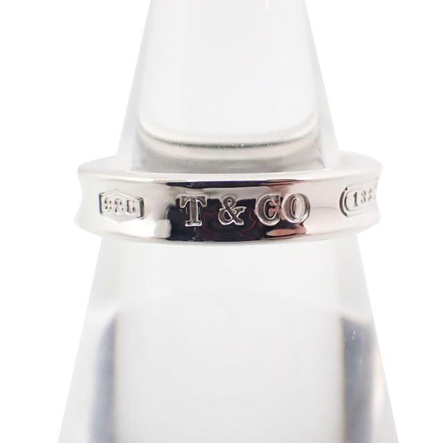 美品★ 即日発送　Tiffany ティファニー ナロー リング 8号 925 中古】TIFFANY/ティファニー 925 1837 ナロー リング 8号/8号