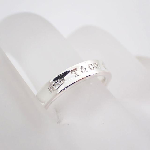 中古】TIFFANY/ティファニー 925 1837 ナロー リング 8号/8号