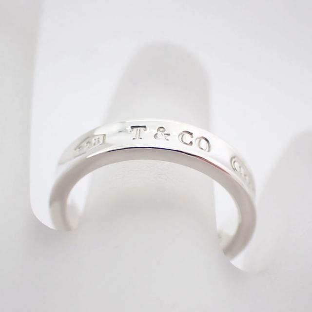 美品★ 即日発送　Tiffany ティファニー ナロー リング 8号 925 中古】TIFFANY/ティファニー 925 1837 ナロー リング 8号/8号