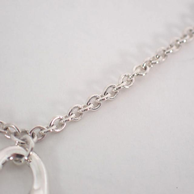 【中古】TIFFANY/ティファニー 925 オープンハート ブレスレット/j163-62_5