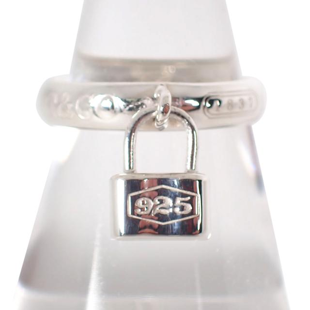 Tiffany カデナロックリング 南京錠リング チャーム 10号 1837 傷有り