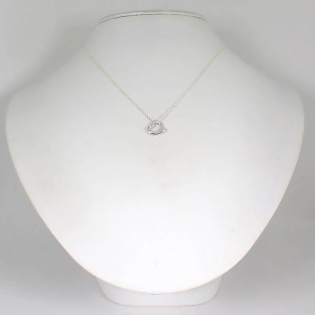 【中古】TIFFANY/ティファニー 925 オープンハート ペンダント/ネックレス/j121-66_1