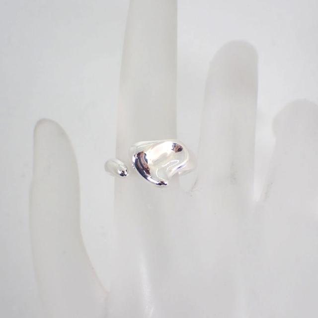 【中古】TIFFANY/ティファニー 925 フルハート リング /9号/j142-66_3