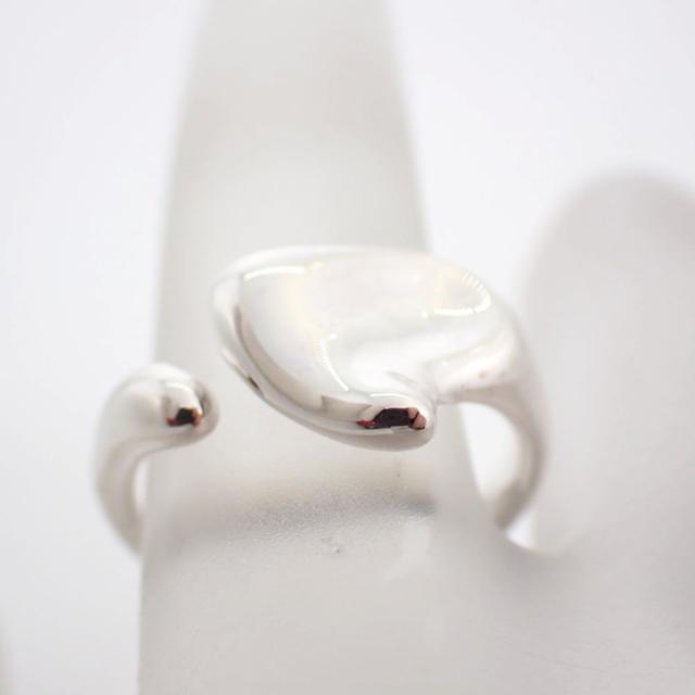 【中古】TIFFANY/ティファニー 925 フルハート リング /9号/j142-66_5