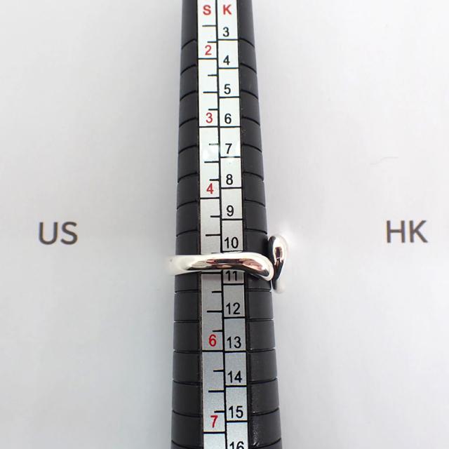 【中古】TIFFANY/ティファニー 925 フルハート リング /9号/j142-66_7