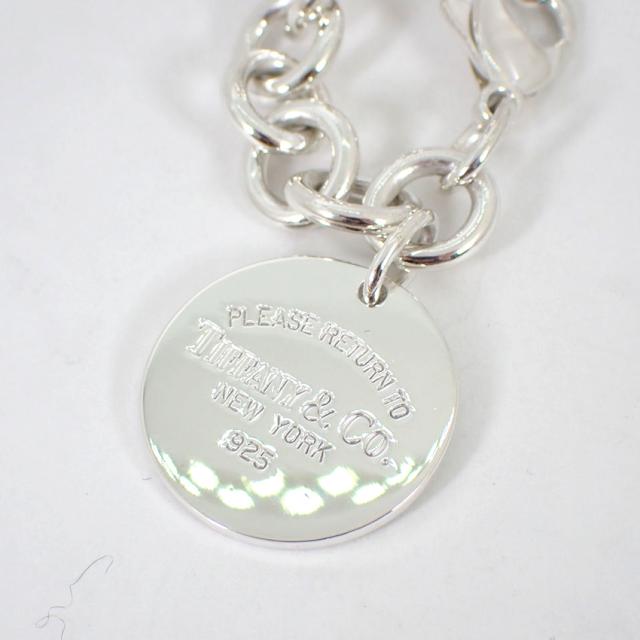 【中古】TIFFANY/ティファニー 925 リターントゥティファニー ラウンドタグ ブレスレット/j147-74_2