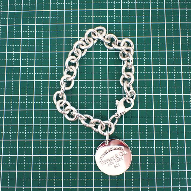 【中古】TIFFANY/ティファニー 925 リターントゥティファニー ラウンドタグ ブレスレット/j147-74_6