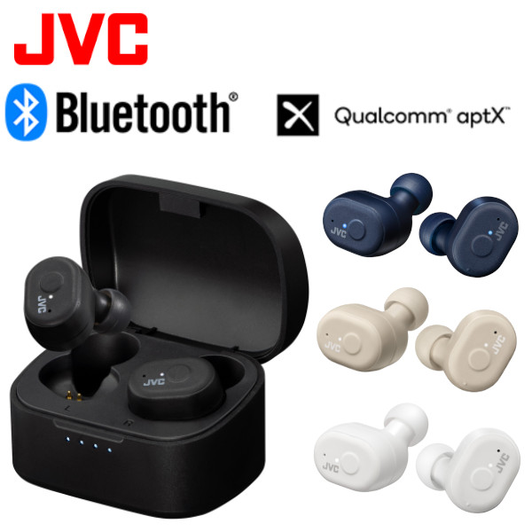 JVC 完全ワイヤレス イヤホン HA-A11T 音楽視聴 テレワーク マイク付き 通話可能 防水 長時間再生 ブルートゥース Bluetooth aptx マイク付き  イヤフォン ヘッドフォン IPHONE ANDROID アイフォン アンドロイド IPHONE13 IPHONE12 の通販は 5,984円