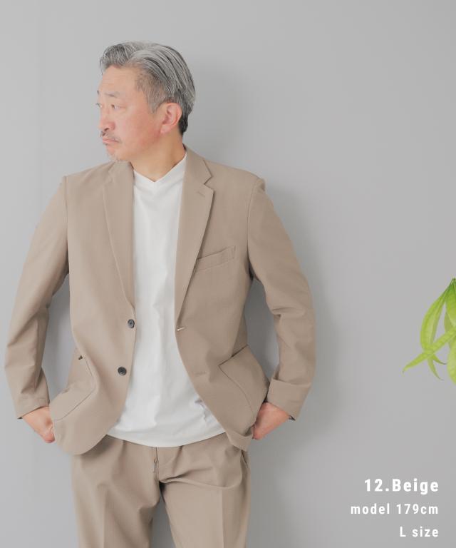 セットアップ メンズ スーツ 夏 ストレッチ ブランド AWC 夏用