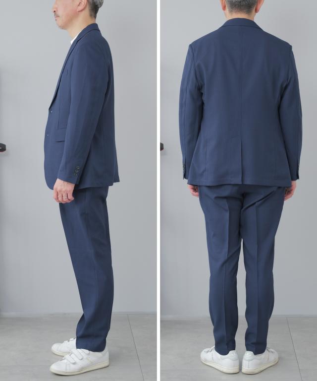 セットアップ メンズ スーツ 洗える カジュアルスーツ テーラード