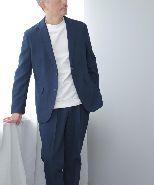 セットアップ メンズ スーツ 洗える カジュアルスーツ テーラード