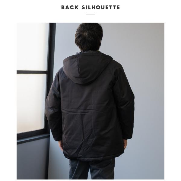 コート メンズ 冬 フード パデット ELLEPLANETE エルプラネット