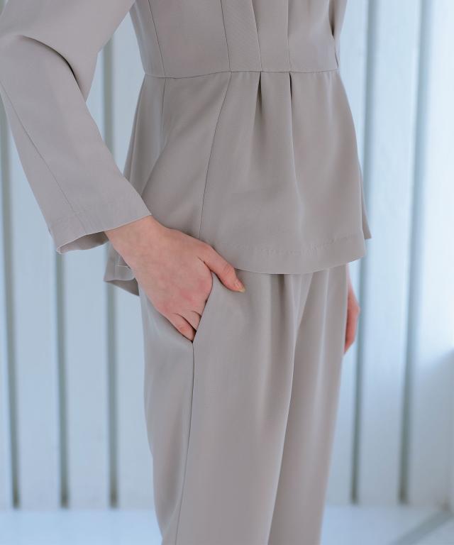 セットアップ レディース パンツドレス 卒業式 結婚式お呼ばれ パンツスーツ ２点セット 春 夏 秋 ママスーツ 卒園式 入学式 入園式 おしゃれ 単品使い ブラウス パンツ セットスーツ 母 服装 七五三 お宮参り 20代 30代 40代 50代 送料無料_17