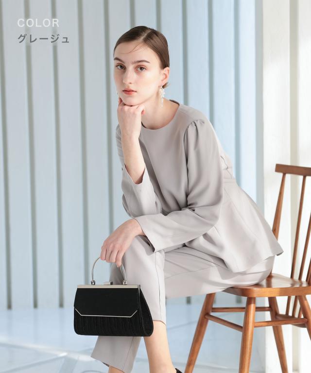 セットアップ レディース パンツドレス 卒業式 結婚式お呼ばれ パンツスーツ ２点セット 春 夏 秋 ママスーツ 卒園式 入学式 入園式 おしゃれ 単品使い ブラウス パンツ セットスーツ 母 服装 七五三 お宮参り 20代 30代 40代 50代 送料無料_7
