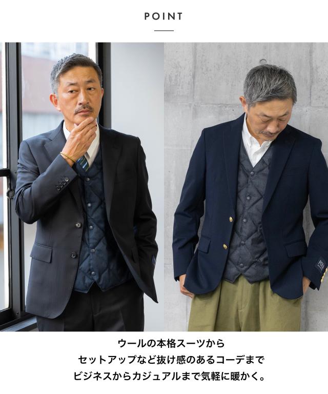 ビジネス　ダウン＆ダブルダウンベスト CANADA GOOSE (カナダグース) 胸ロゴ フルジップ ダウンベスト
