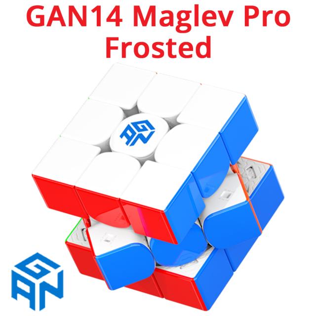 【3か月保証】GAN14 Maglev Pro Frosted ガン 14 マグレブ プロ  ガンキューブ 3x3 スピード キューブ マグネット 磁石 内蔵 ステッカーレス フロステッド フロスト UVコート ルービックキューブ 競技用 公式 おすすめ ガン14 GAN14の通販は 8,383円