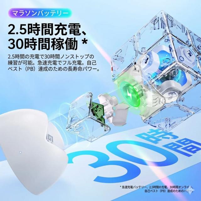 【安心の3ヵ月保証】 GANCUBE GAN251 ui UV 2x2 スマートキューブ スピードキューブ アプリ連動 磁石搭載 ガンキューブ 競技用 スマホ対戦 立体パズル 知育玩具 脳トレ おもちゃ 子供 大人 プレゼント ギフト 誕生日 正規品 送料無料_3