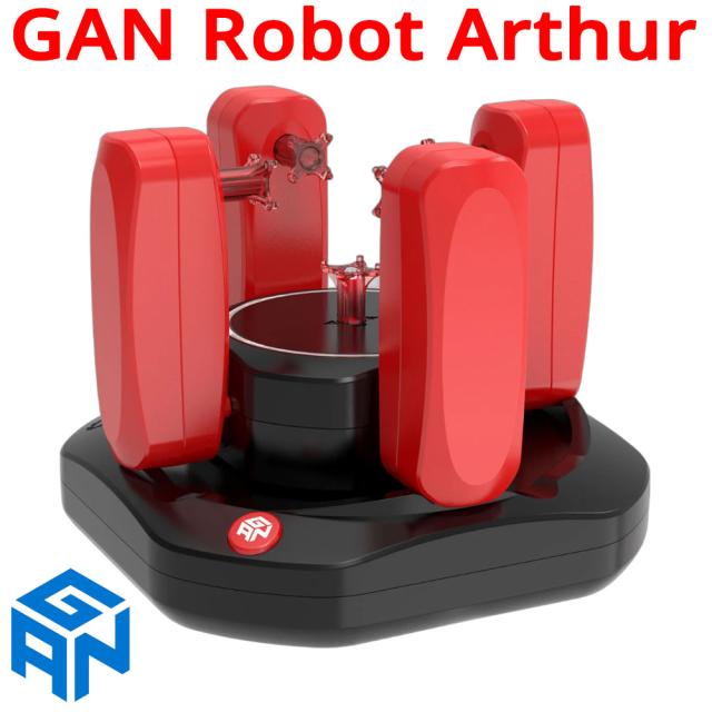 【3か月保証】GANCUBE GAN Robot Arthur ガンロボット アーサー ガンキューブ 自動 スクランブル ソルブ ロボット GAN12 ui Maglev対応 Gancube 競技用 ルービックキューブ 3x3 スピードキューブ GANROBOT GAN12uiMaglev 3x3x3 磁石 公式 圧縮 マグネット 内蔵