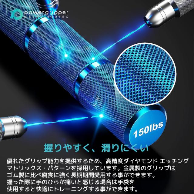 RPM Sports メタルグリッパー 握力 筋トレ ハンドグリッパー