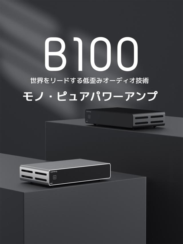 1年保証 TOPPING B100 モノラル ピュア パワーアンプ TRS XLR 入力