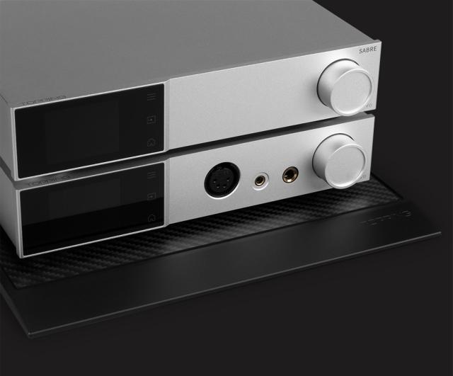 TOPPING DB2523 ディスプレイベース トッピング アルミニウム製フレーム カーボン製パネル 黒 ブラック DAC DAコンバーター ヘッドホンアンプ プリアンプ パワーアンプ ディスプレイ アンプシェルフ 高級 高品質 オーディオボード ディスプレイボード_6